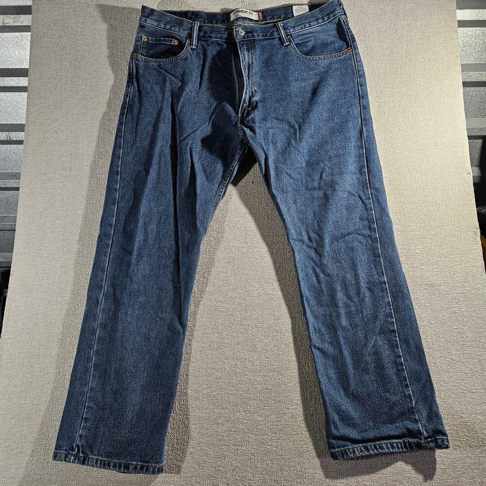 Levi 505 Blue Jeans 40x30 Mens Regular Fit Straight Leg Classic Denim